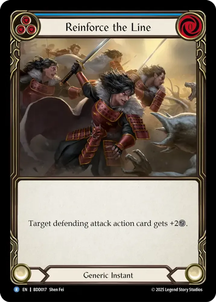 Reinforce the Line