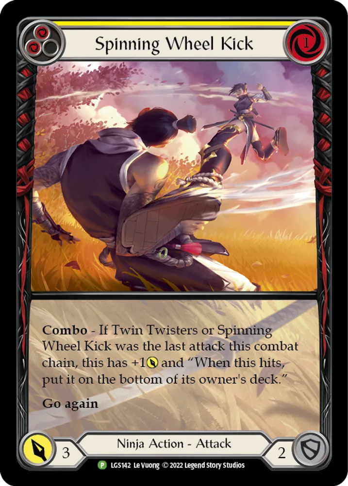 Spinning Wheel Kick