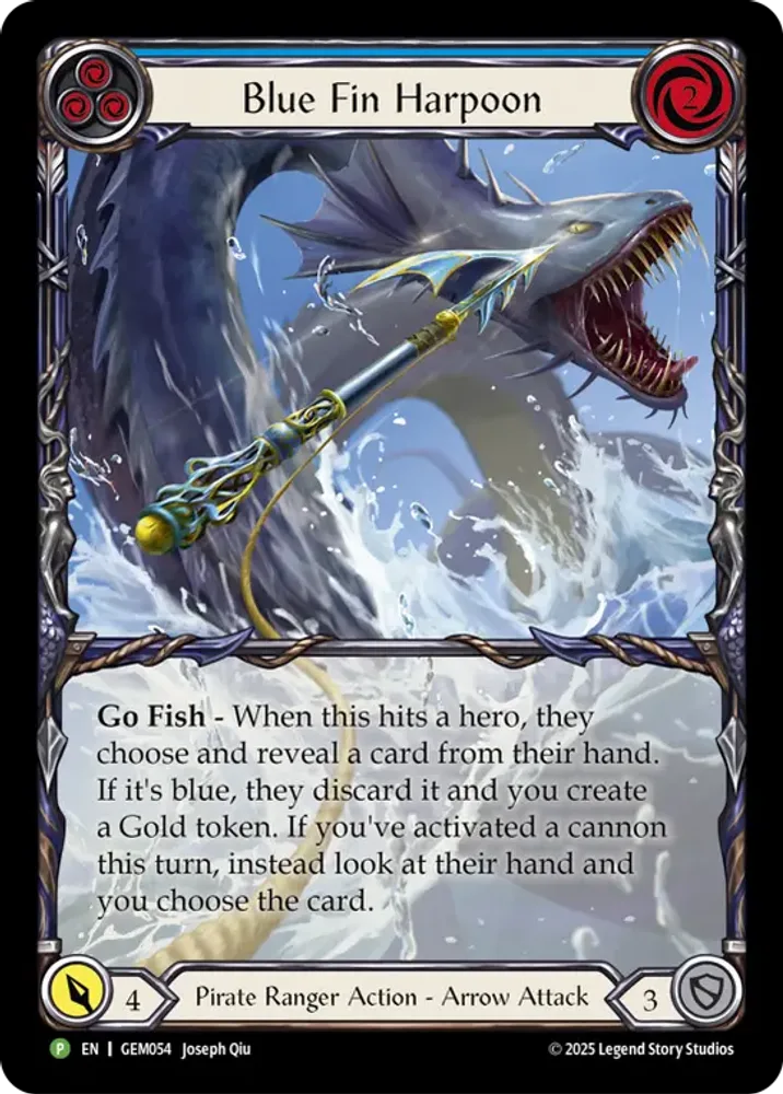 Blue Fin Harpoon