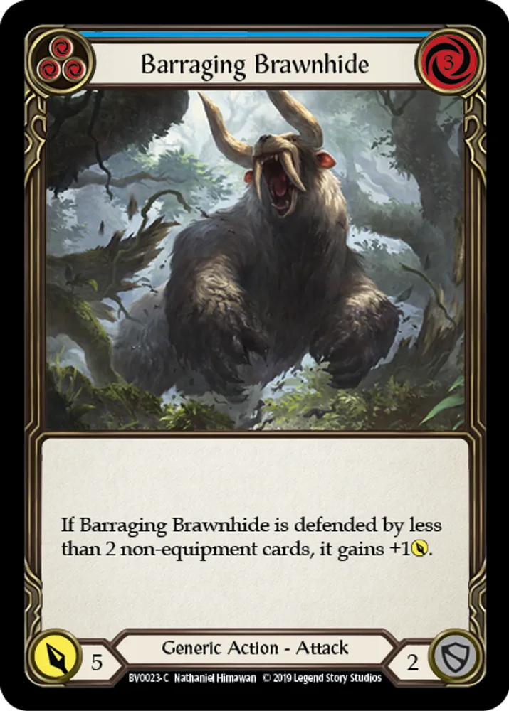 Barraging Brawnhide
