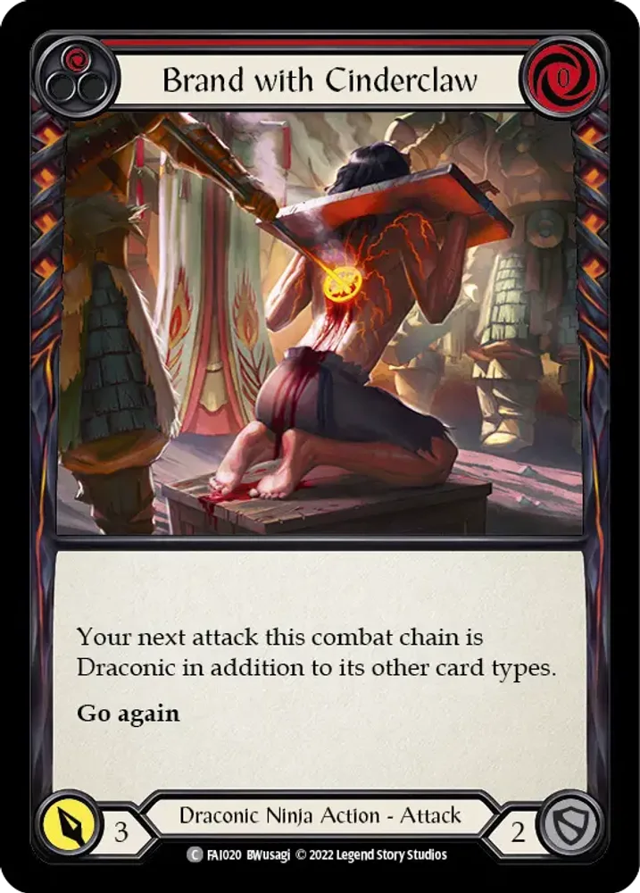 Brand with Cinderclaw