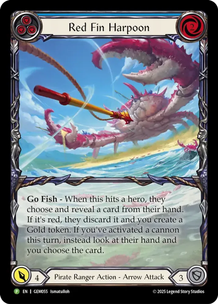 Red Fin Harpoon