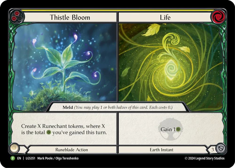 Thistle Bloom // Life