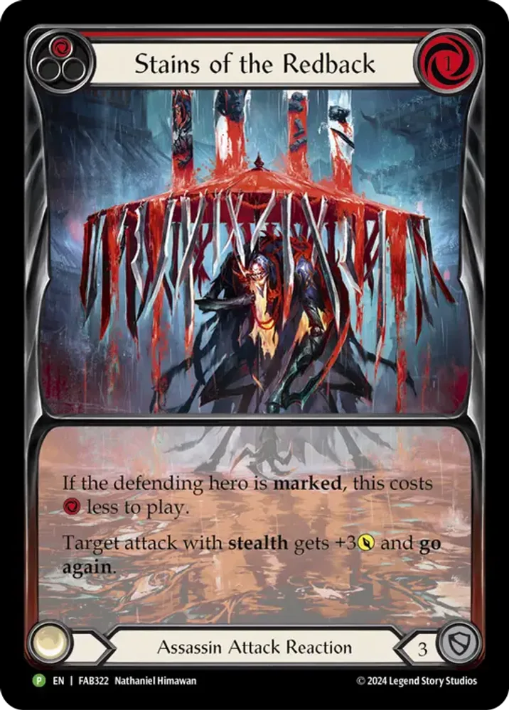 Stains of the Redback