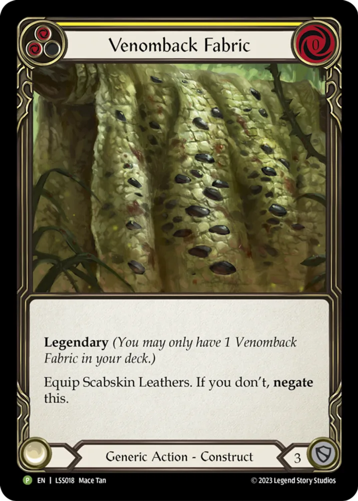 Venomback Fabric