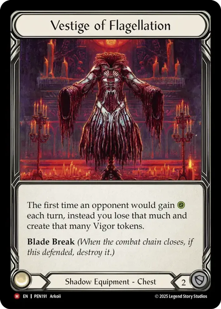 Vestige of Flagellation