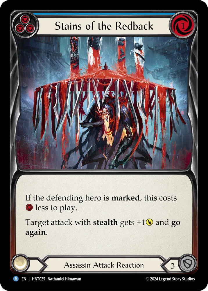 Stains of the Redback