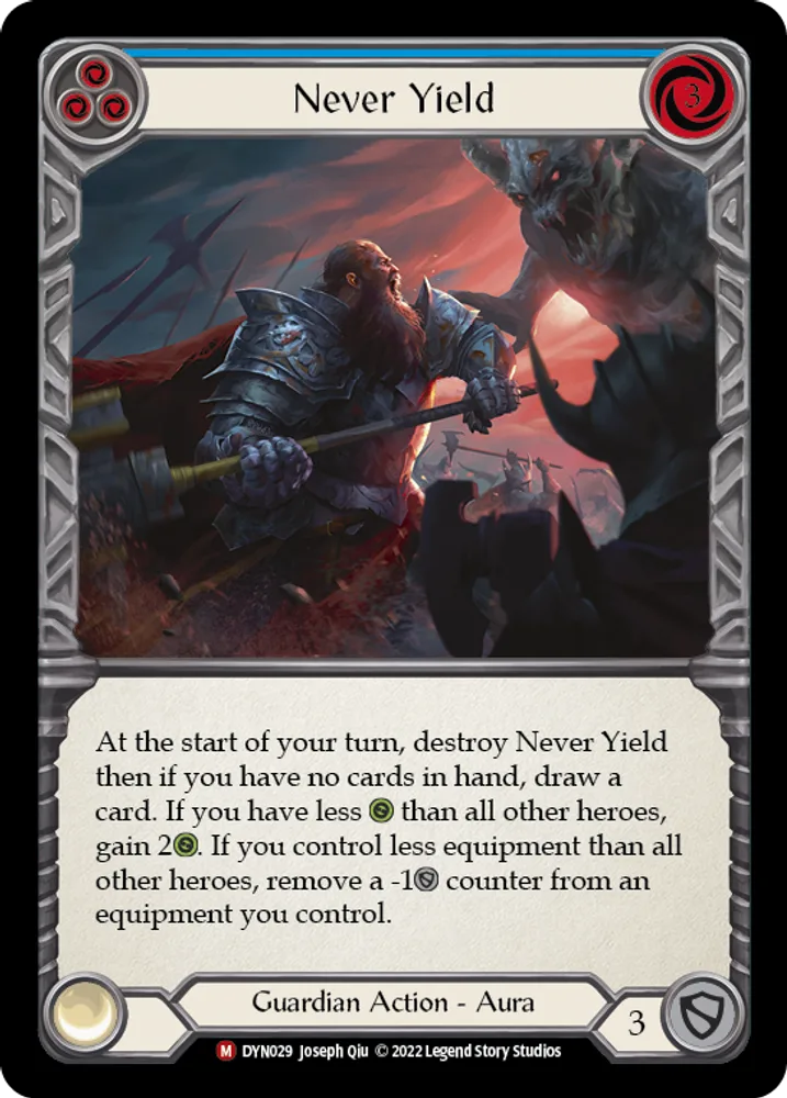 Never Yield