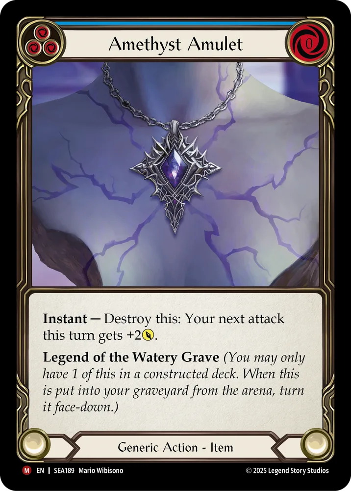 Amethyst Amulet