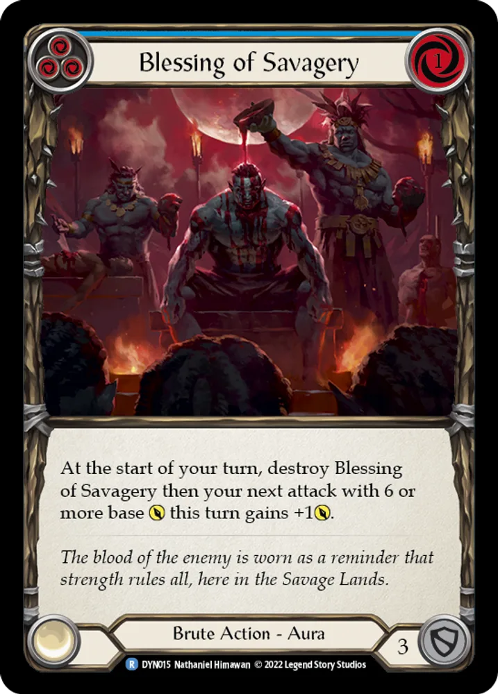 Blessing of Savagery