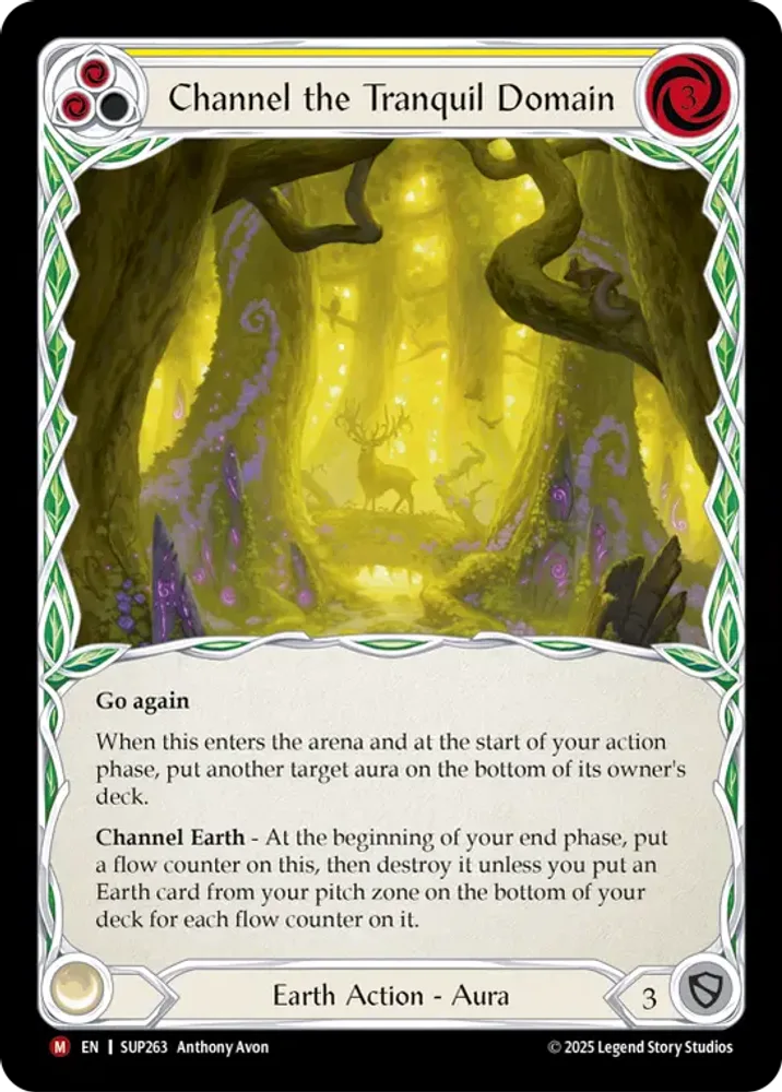 Channel the Tranquil Domain