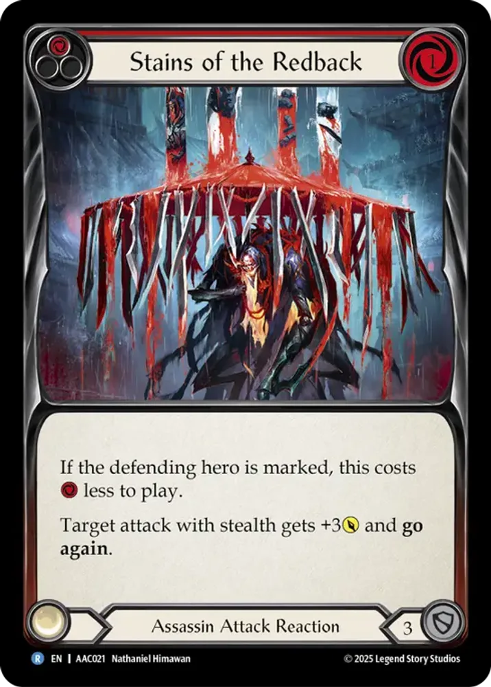 Stains of the Redback