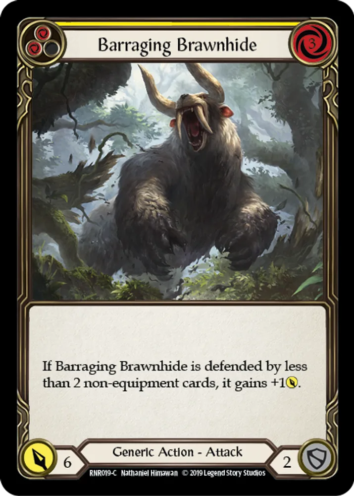 Barraging Brawnhide
