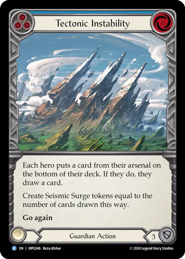Tectonic Instability