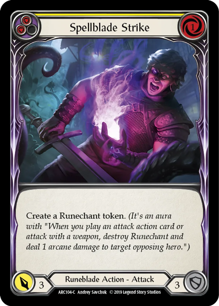 Spellblade Strike