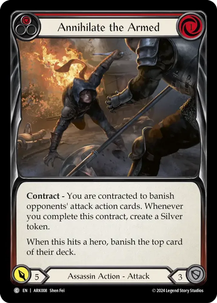 Annihilate the Armed