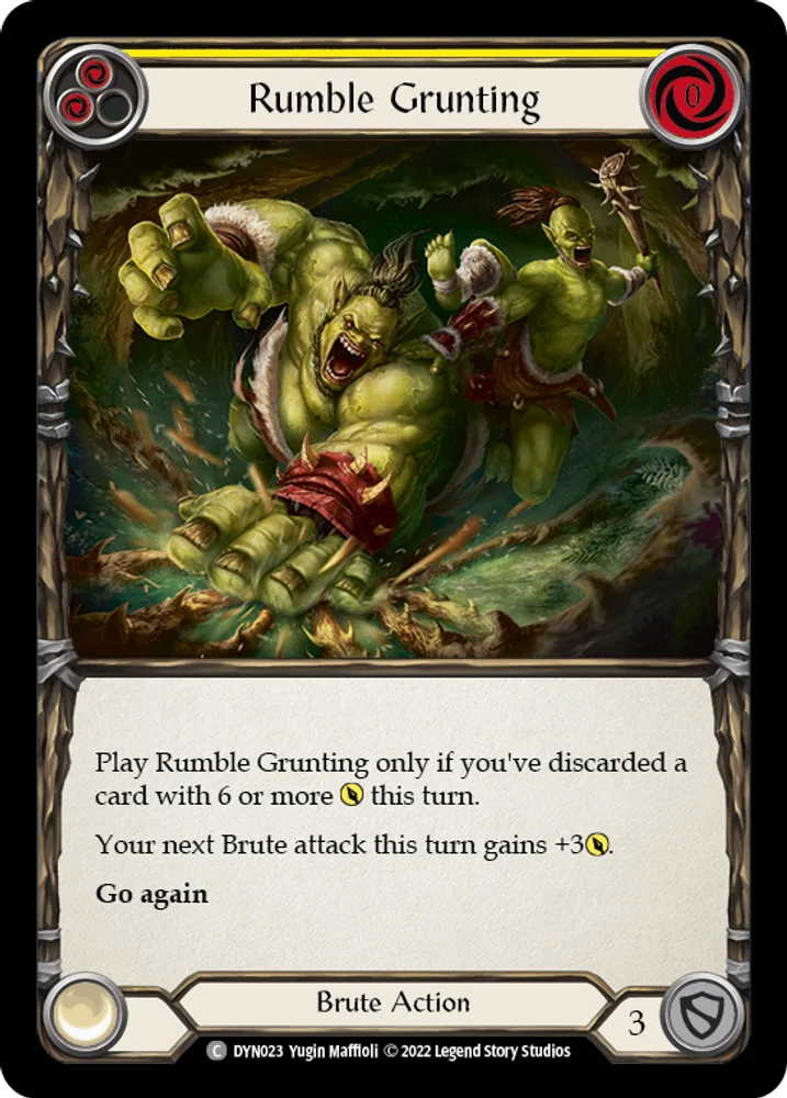 Rumble Grunting