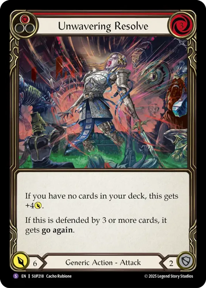 Unwavering Resolve