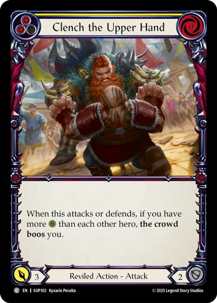 Clench the Upper Hand