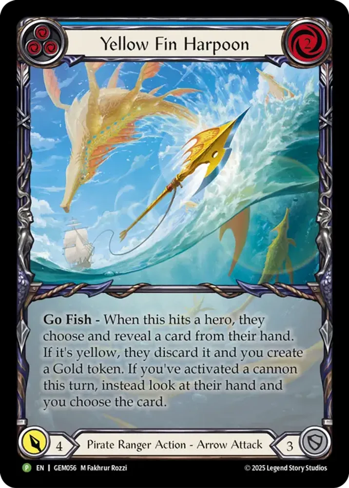 Yellow Fin Harpoon