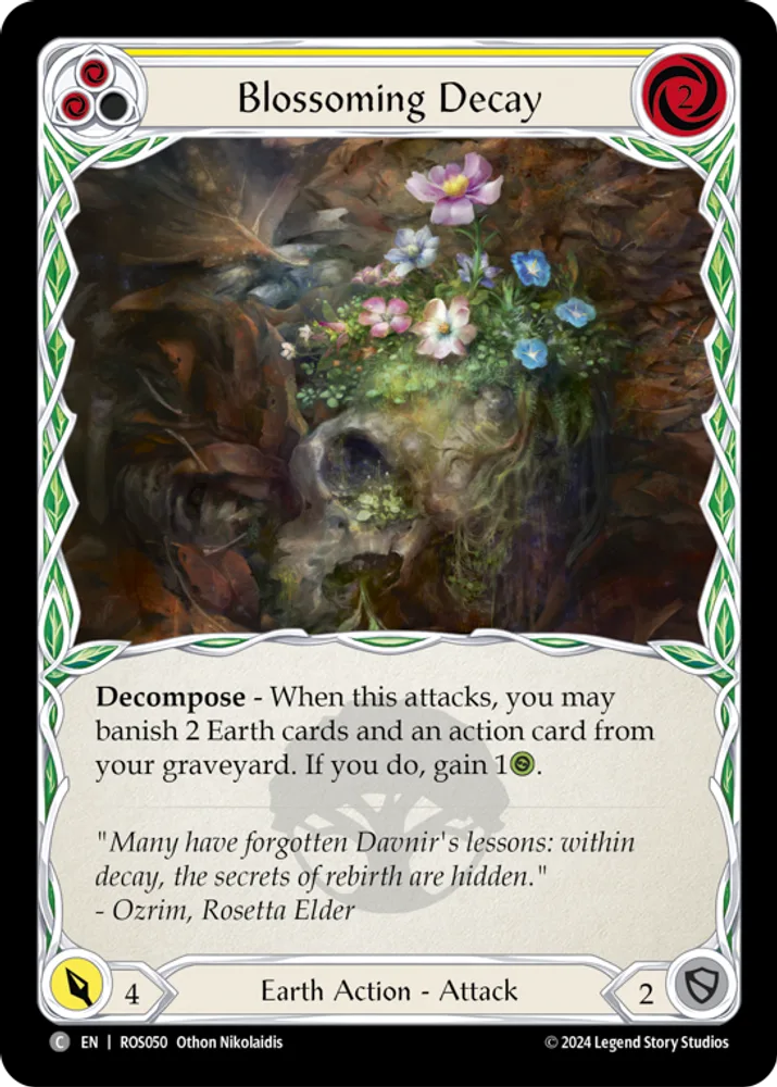 Blossoming Decay