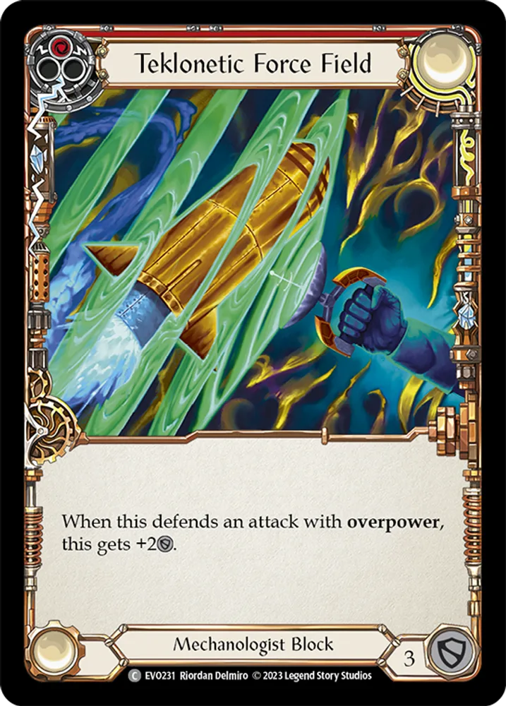 Teklonetic Force Field
