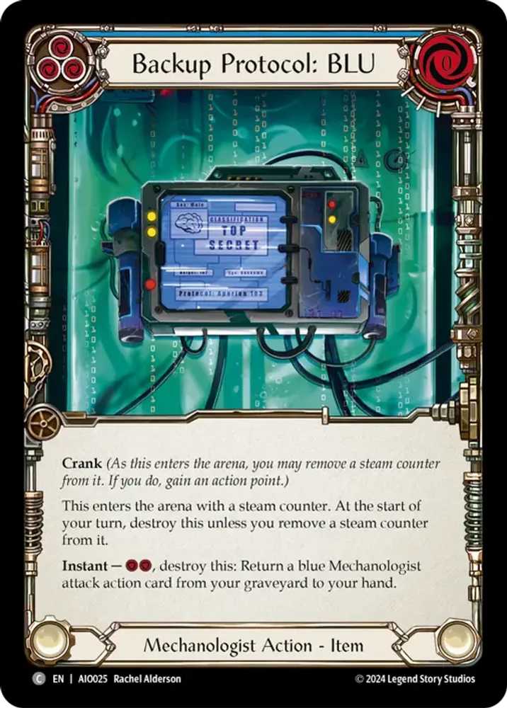 Backup Protocol: BLU