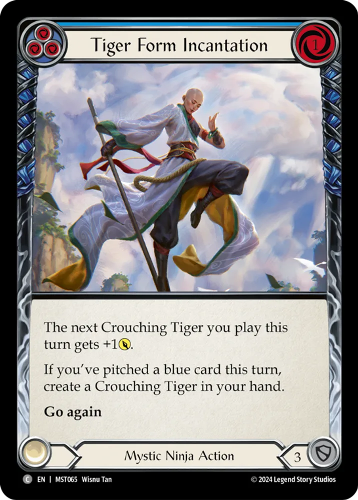 Tiger Form Incantation