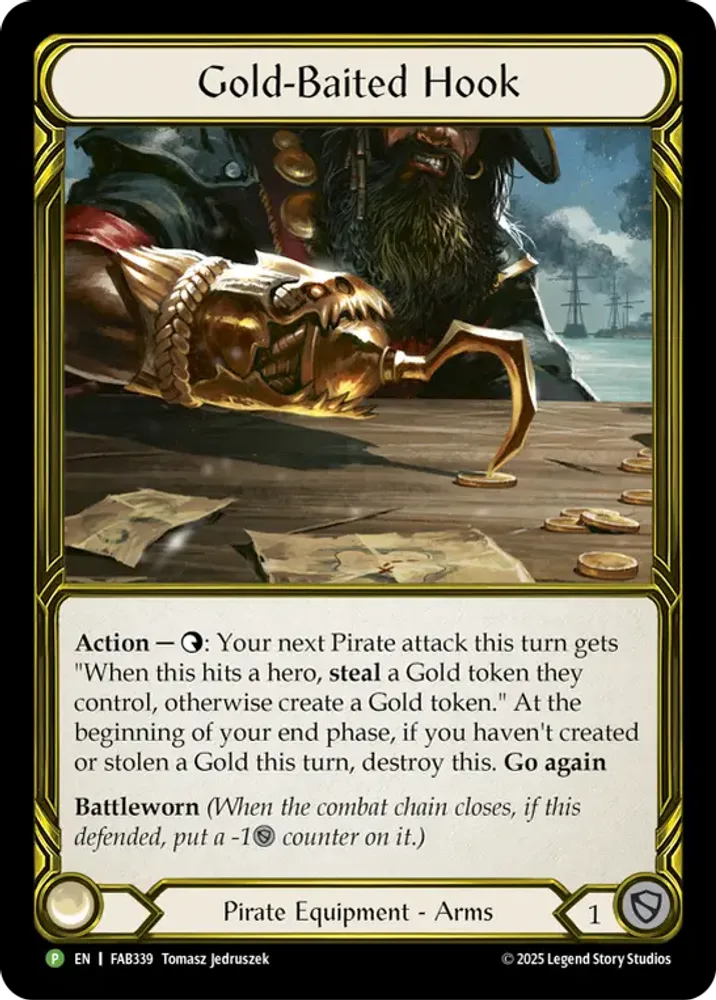 Gold-Baited Hook