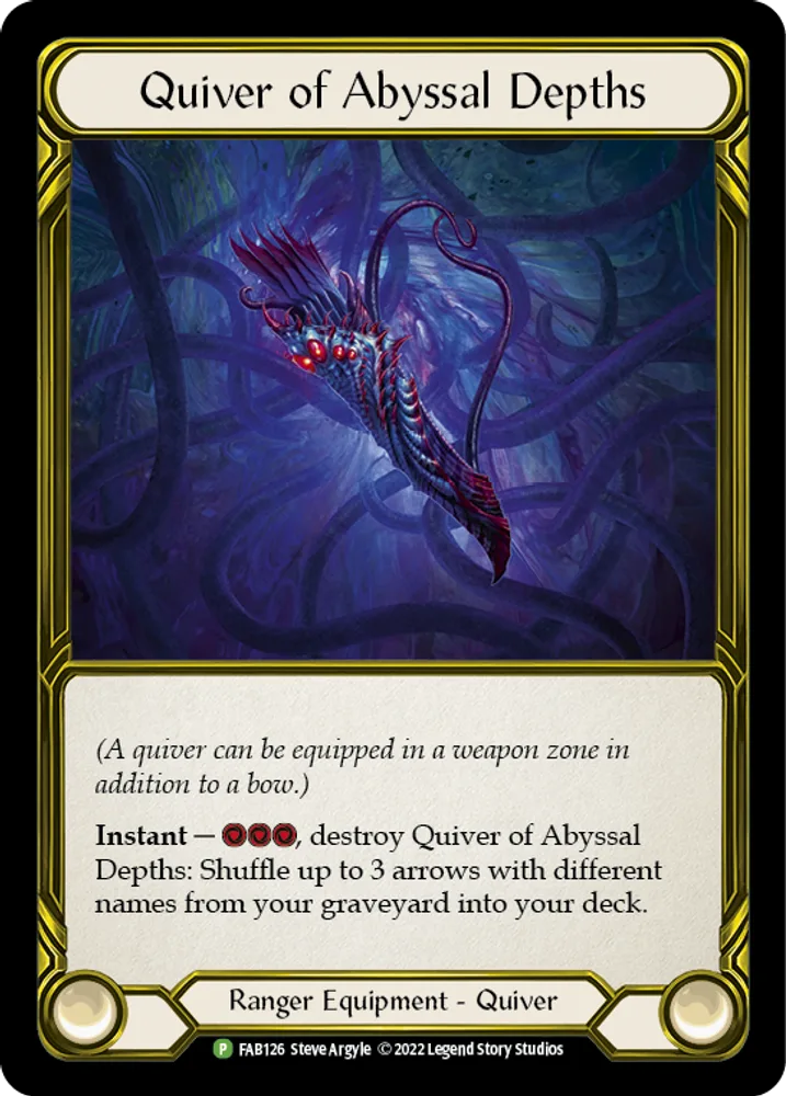 Quiver of Abyssal Depths