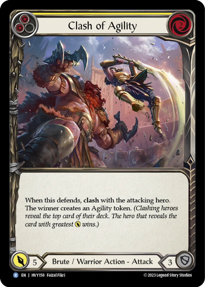 Clash of Agility