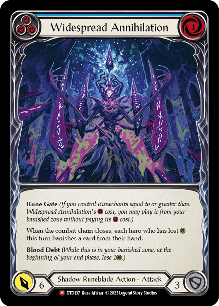Widespread Annihilation