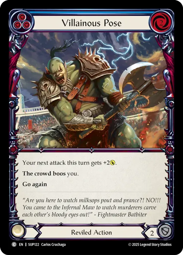 Villainous Pose
