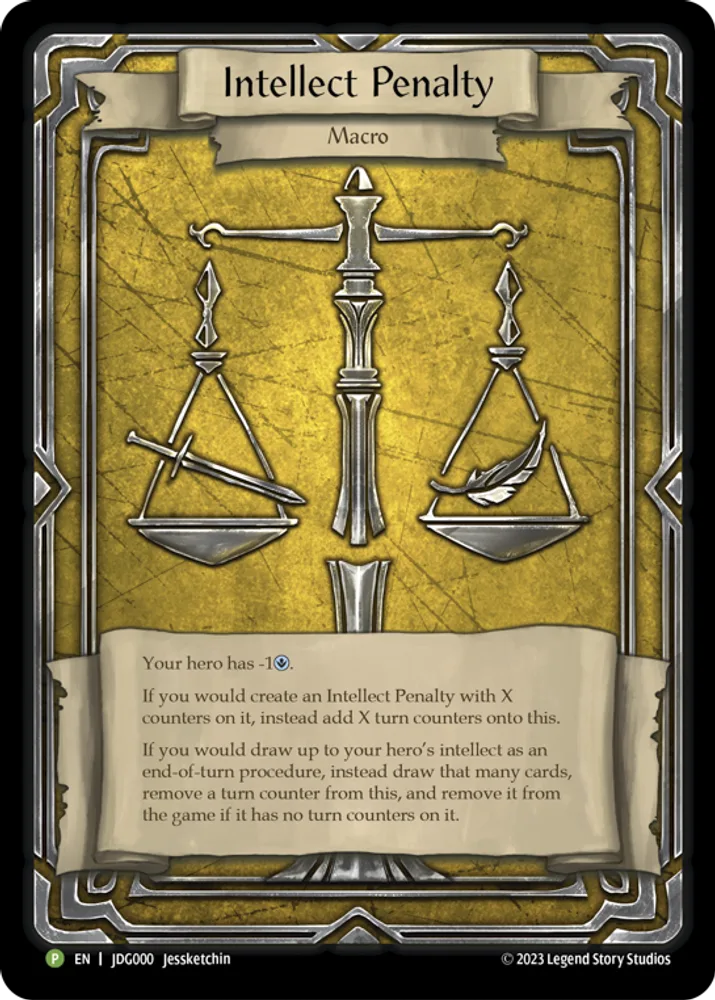Intellect Penalty