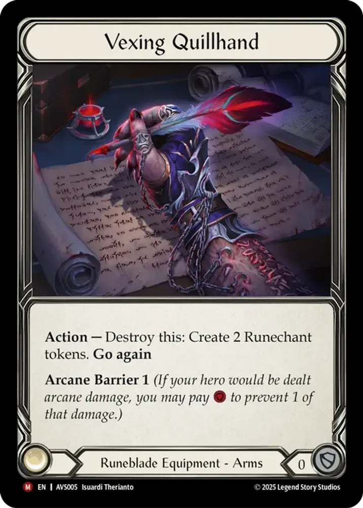 Vexing Quillhand