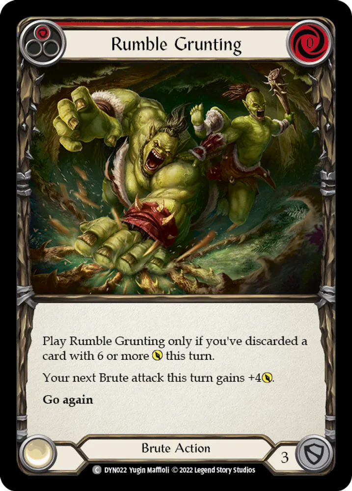 Rumble Grunting
