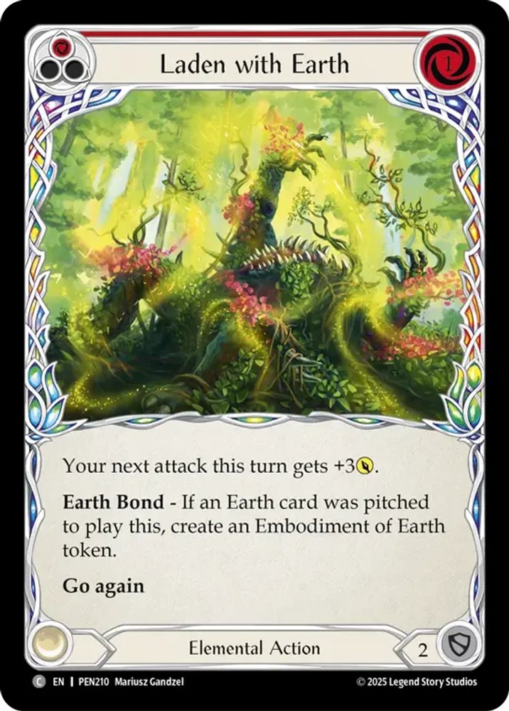 Laden with Earth