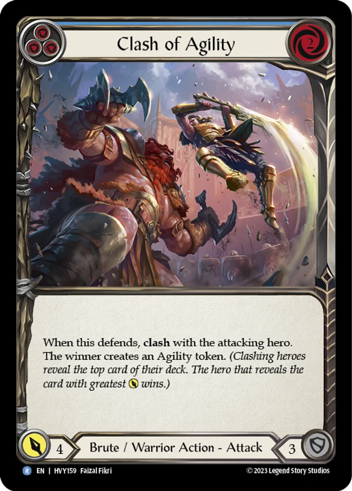 Clash of Agility