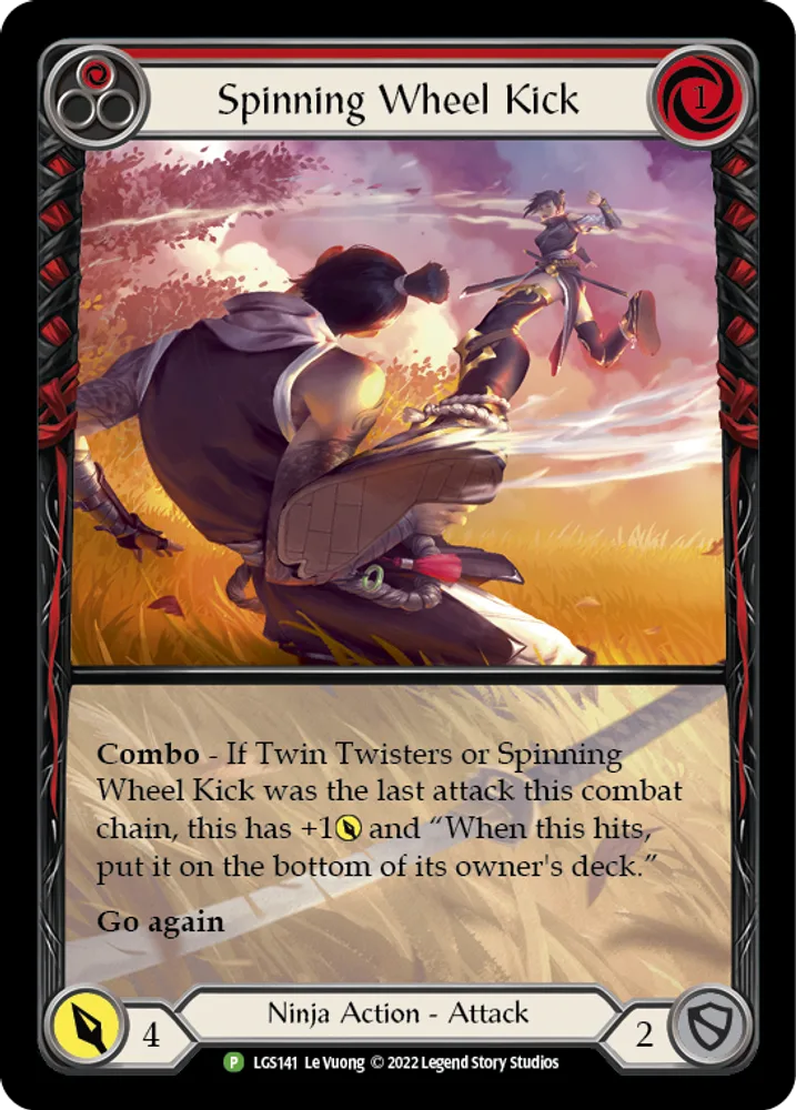 Spinning Wheel Kick