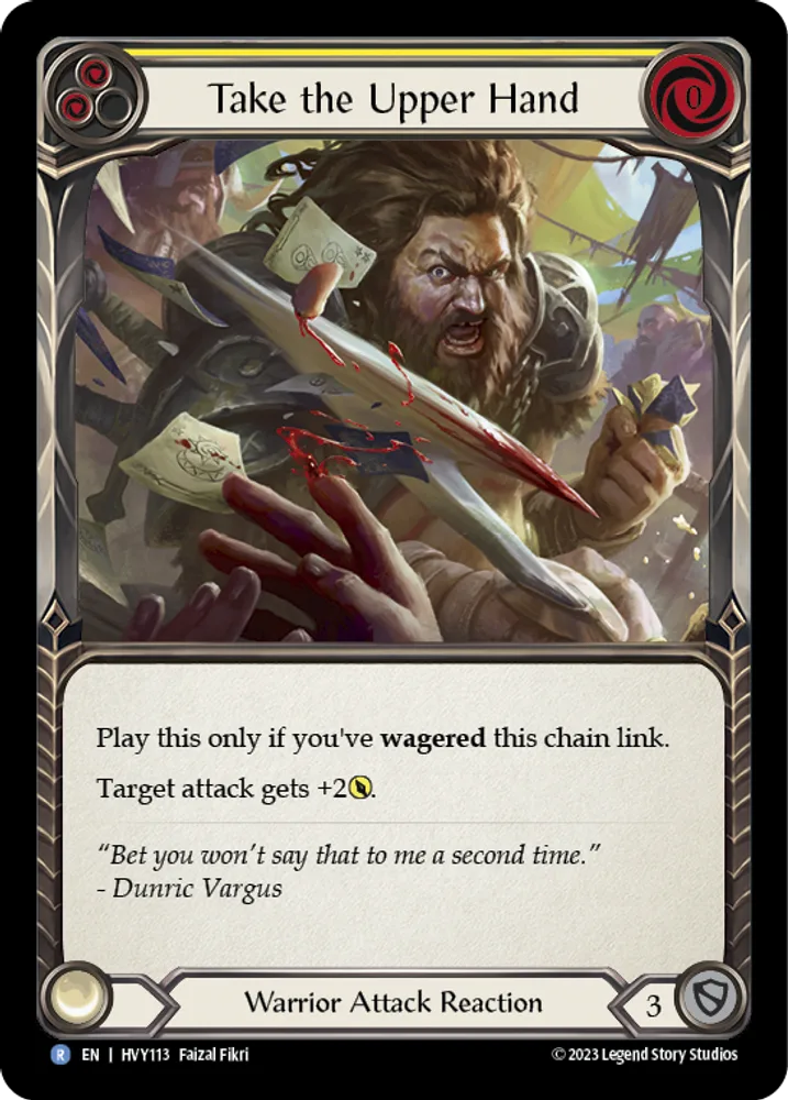 Take the Upper Hand