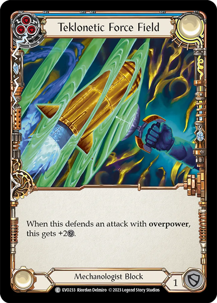 Teklonetic Force Field