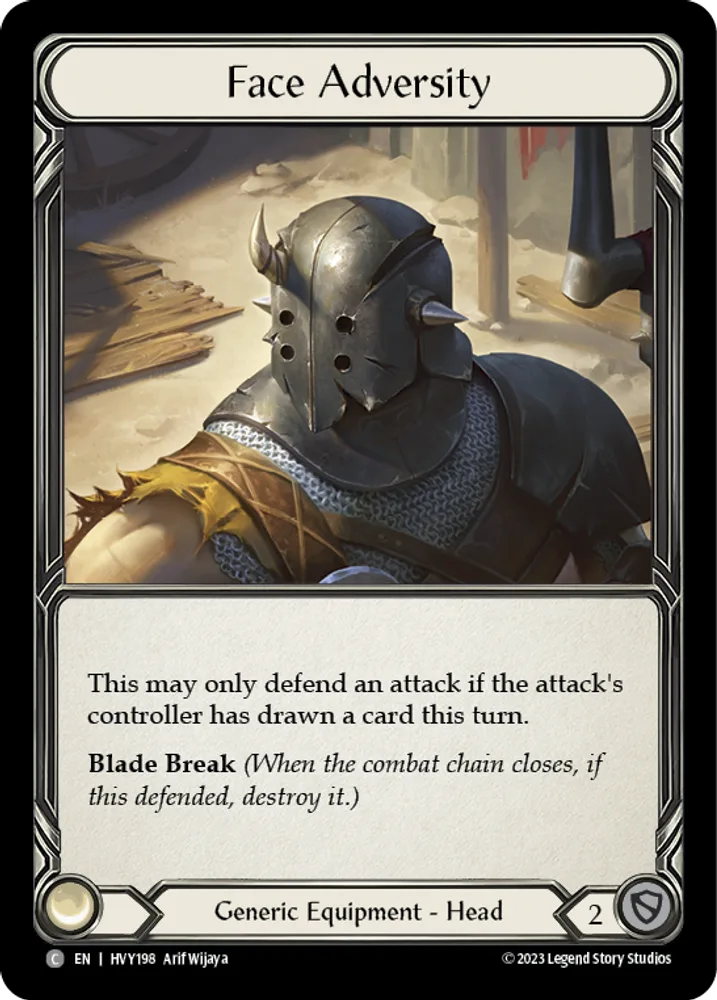 Face Adversity