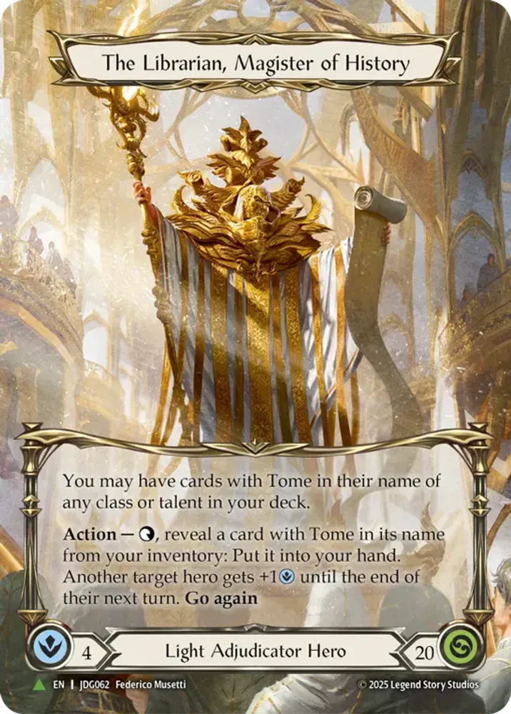 The Librarian, Magister of History
