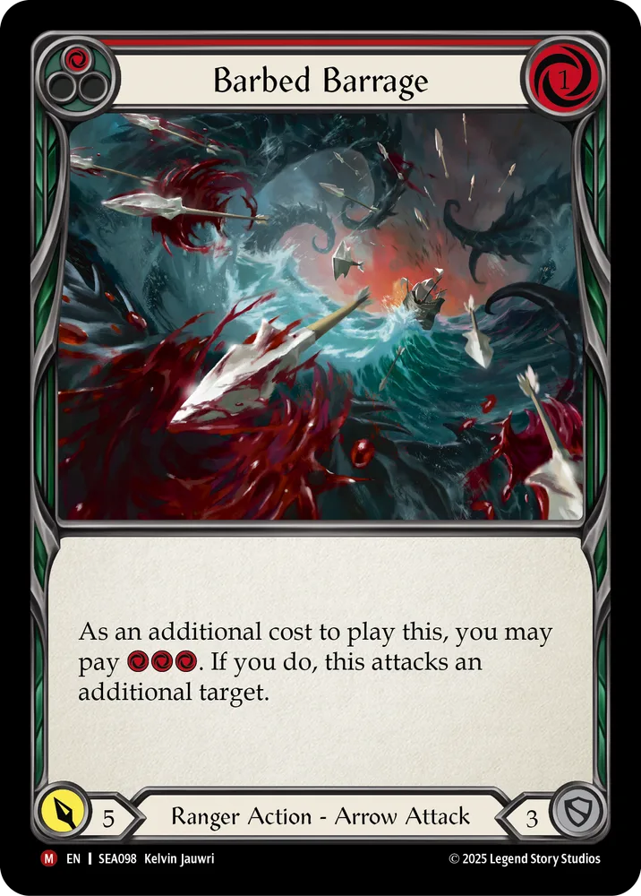 Barbed Barrage