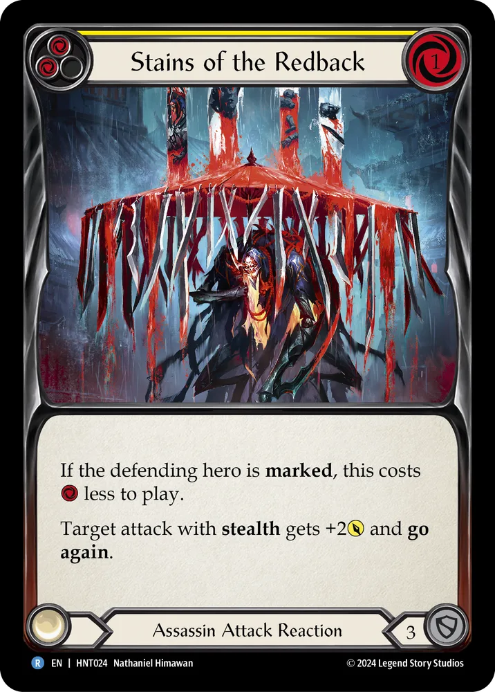 Stains of the Redback