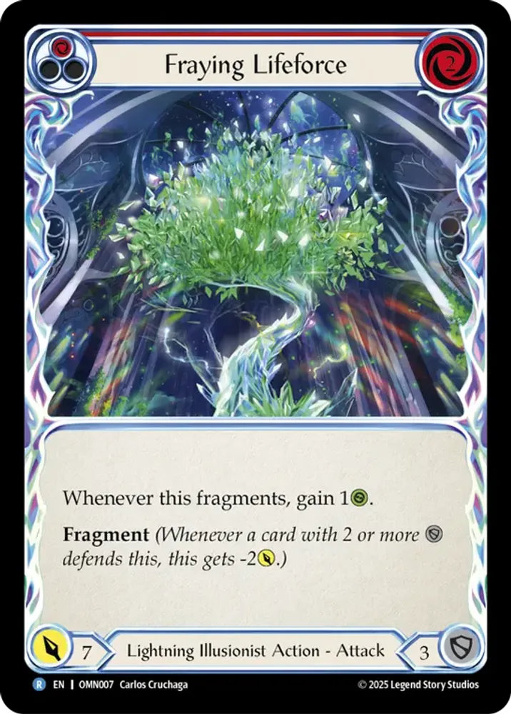Fraying Lifeforce