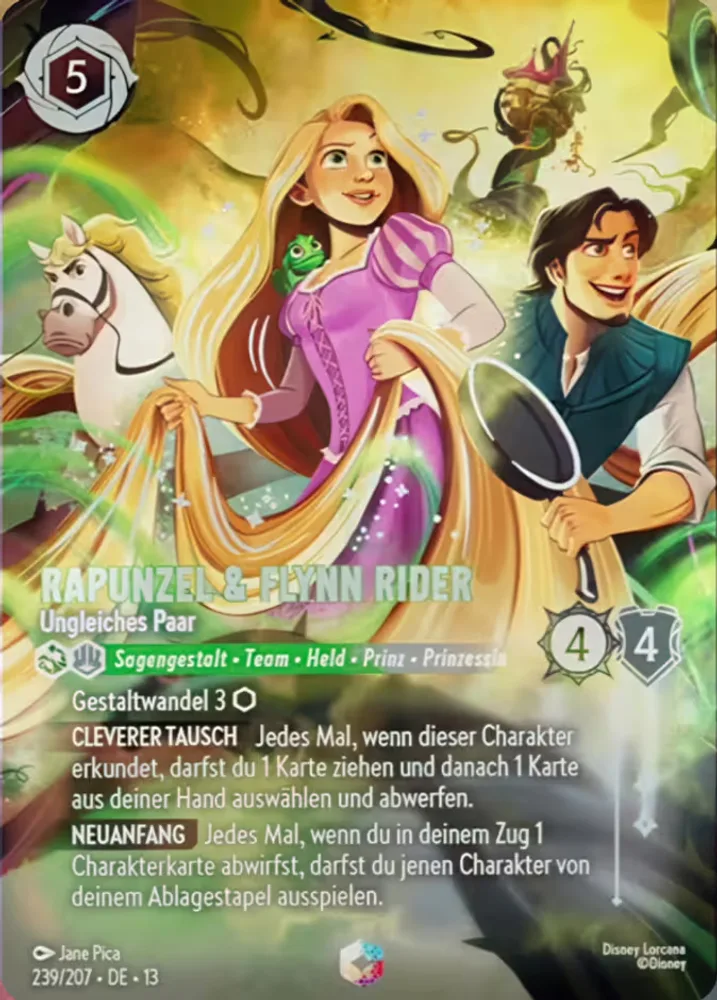 Rapunzel & Flynn Rider