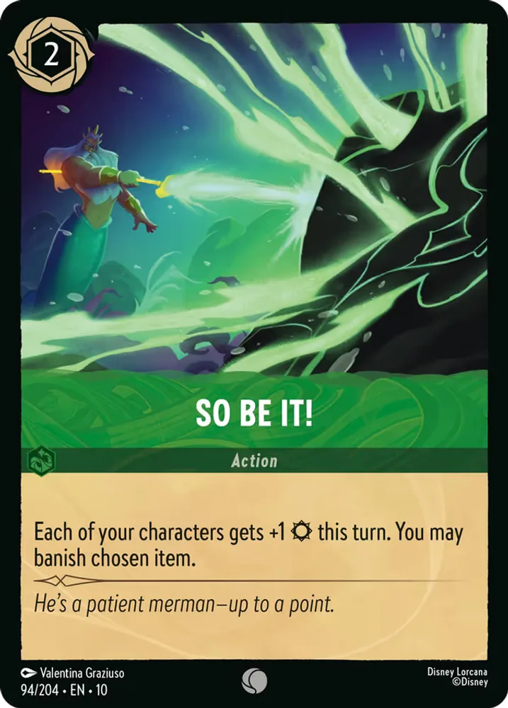 So Be It!