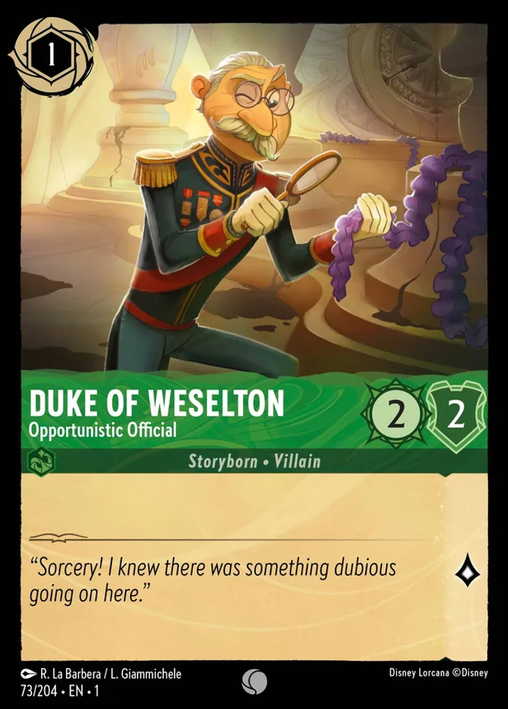 Duke of Weselton