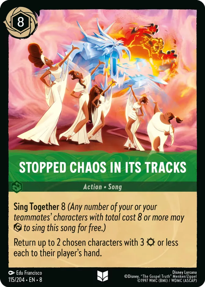 Stopped Chaos in Its Tracks
